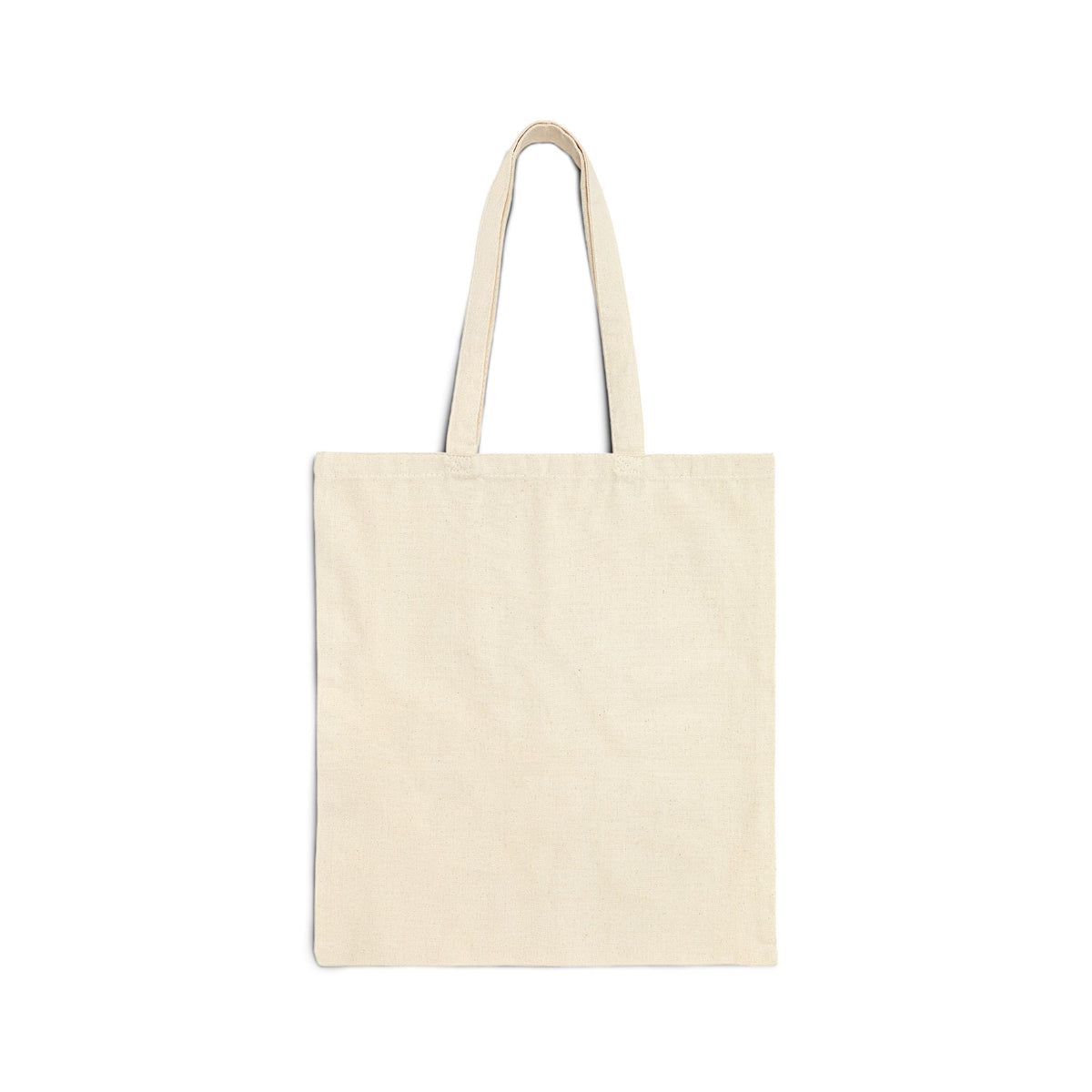 Make Art Not War Canvas Tote Bag — Eco Cotton Artist Tote