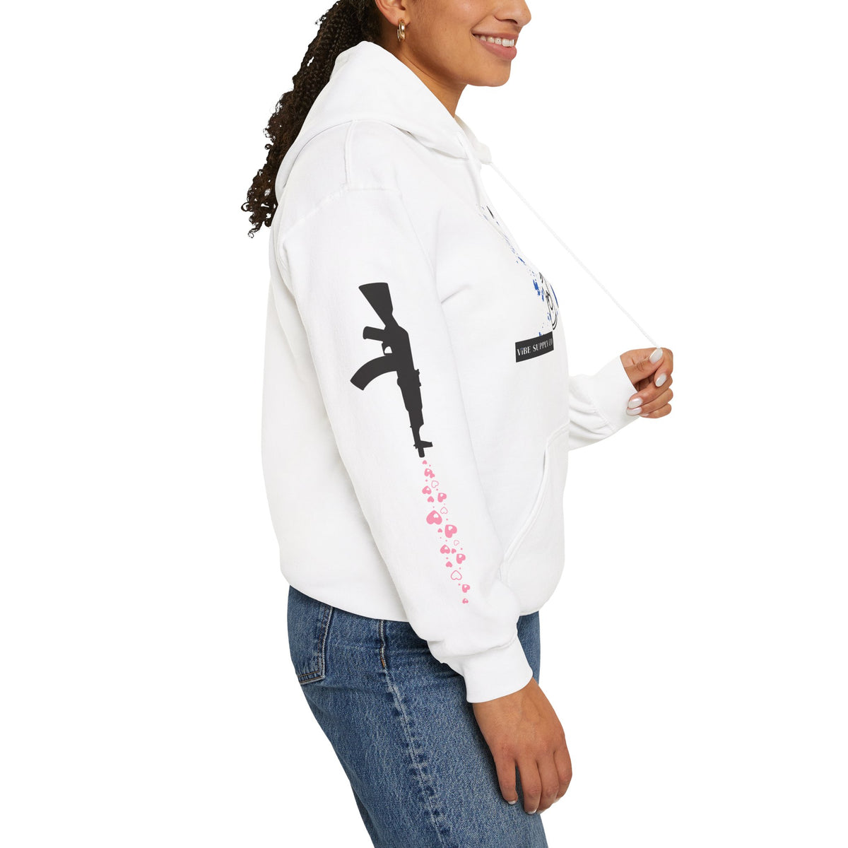 Art Not War Hoodie — "Make Art Not War" Streetwear Pullover