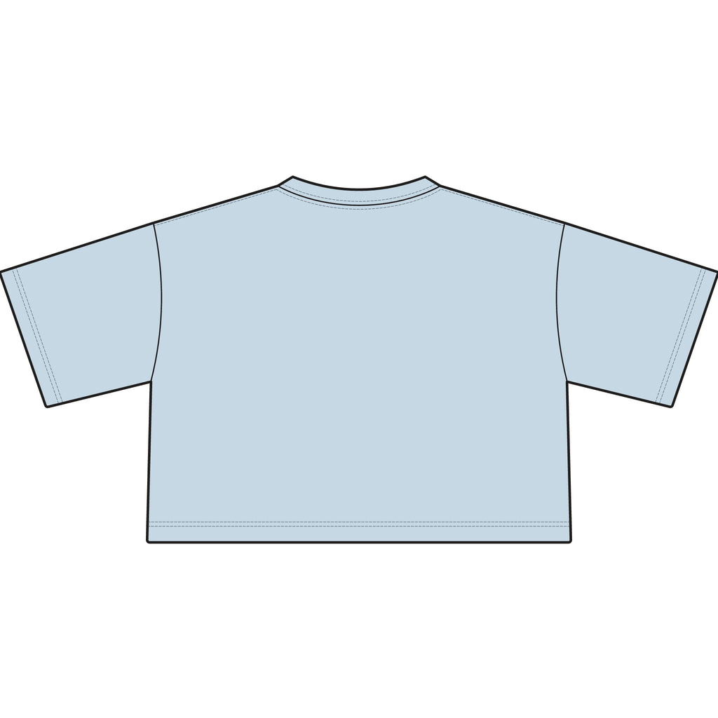 Women's Cropped Cotton T-Shirt | Small V Energy