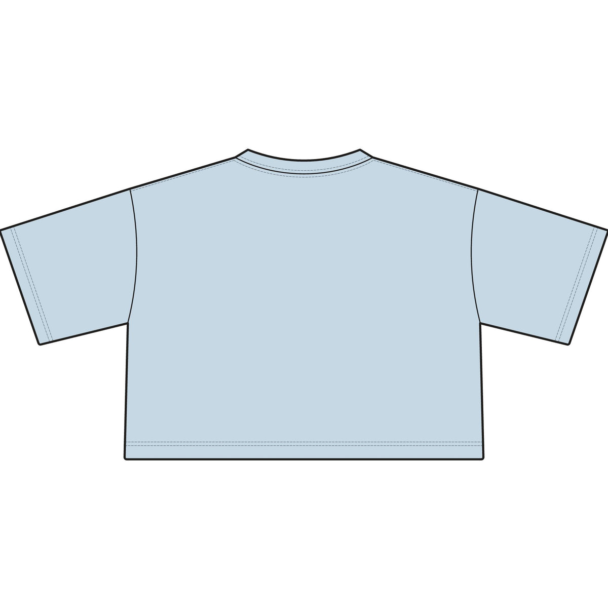 Women's Cropped Cotton T-Shirt | Small V Energy