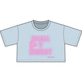 Women's Cropped Cotton T-Shirt | Small V Energy