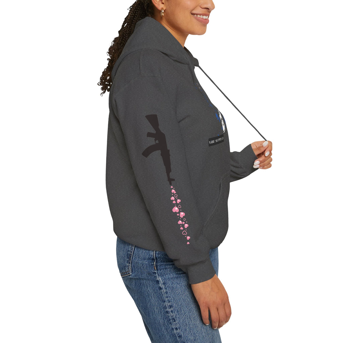 Art Not War Hoodie — "Make Art Not War" Streetwear Pullover