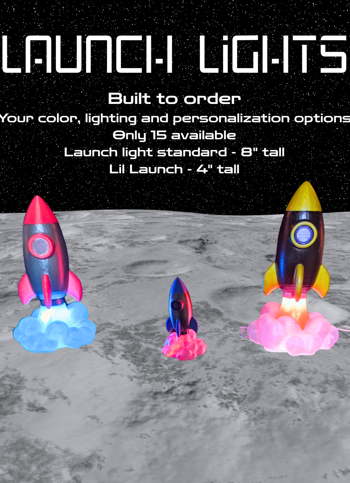 Launch Light (standard size 8.5")