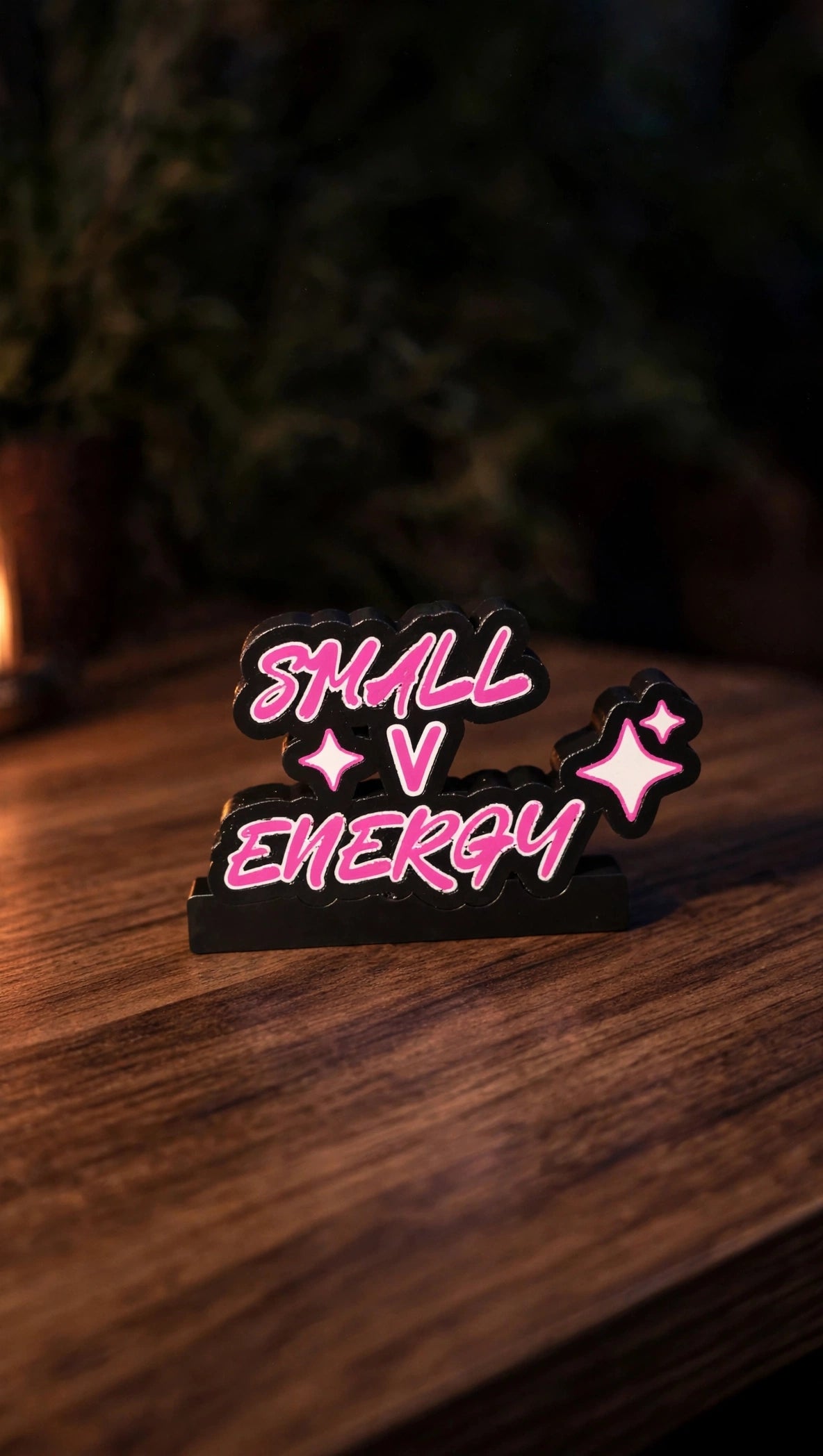 Small V Energy Mini Desktop Light w/ Stand | Limited production